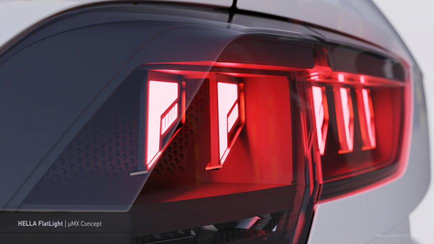 HELLA FLATLIGHT: OPTICS SMALLER THAN A GRAIN OF SALT